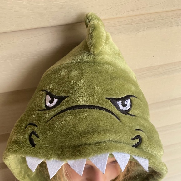 Dino Fleece Robe - Picture 2 of 4